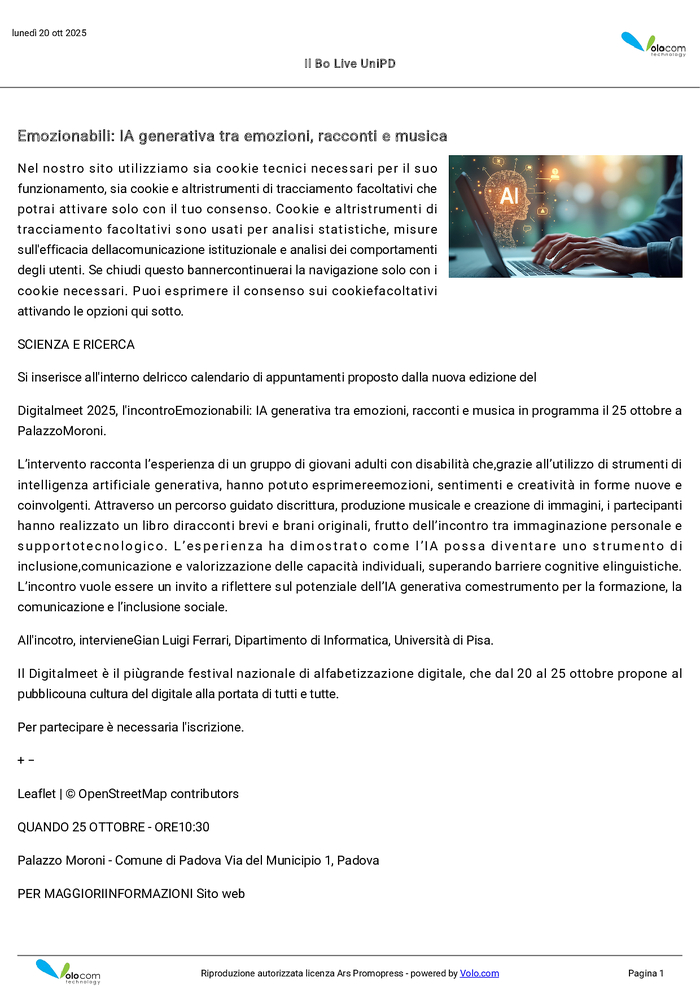 Pagina 2 di Emozionabili IA generativa tra emozioni racconti e musica